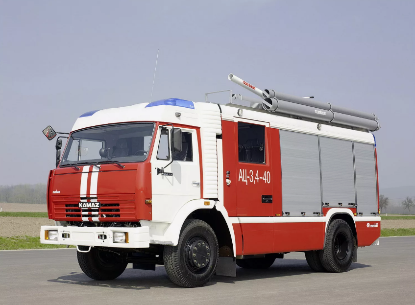 Пожарная машина на базе Камаз 5387